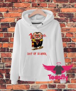100th Day Of School Owl Parody Harry Potter Vintage Hoodie