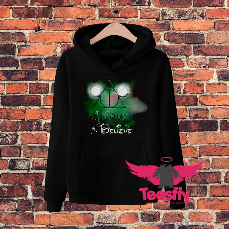 Always Believe Harry Potter And Mickey Mouse Hoodie