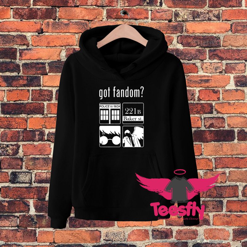 Awesome Harry Potter And Supernatural Got Fandom Hoodie