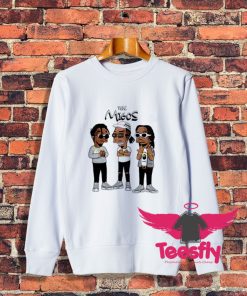 Awesome Migos Rapper Hip Hop The Simpsons Sweatshirt