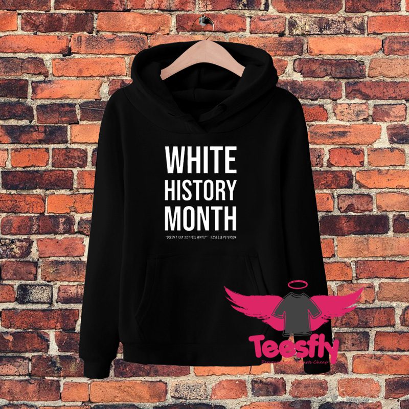 Awesome White History Month Hoodie