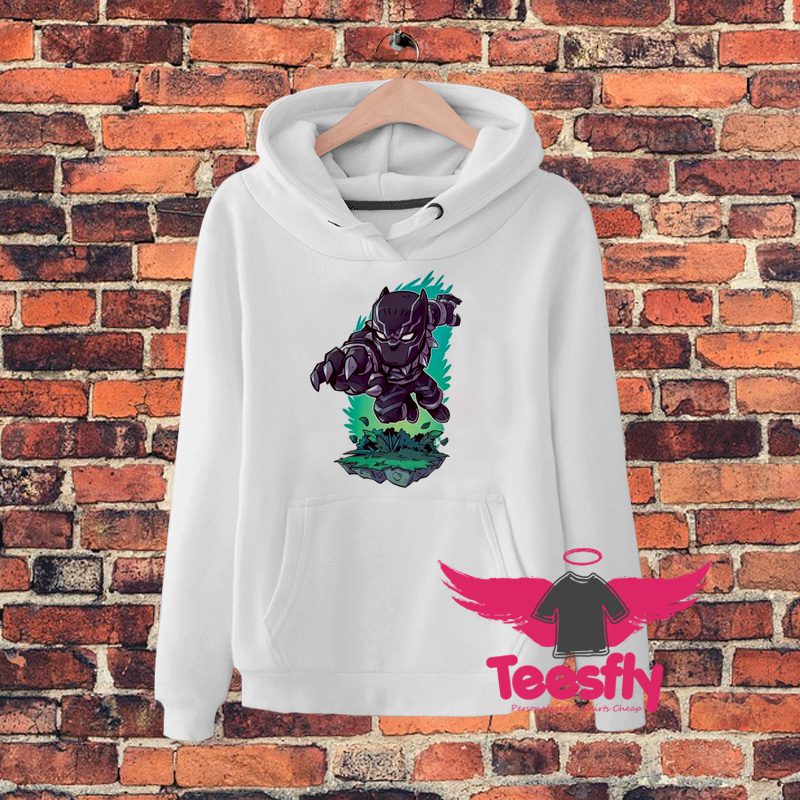 Black Panther Cartoon Hoodie On Sale