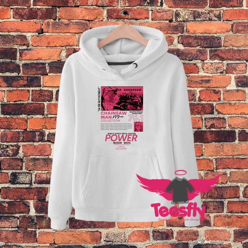 Classic Chainsaw Man Power Devil Hoodie