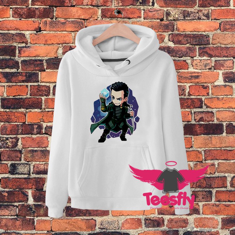 Classic Loki Cartoon Illustration Art Hoodie