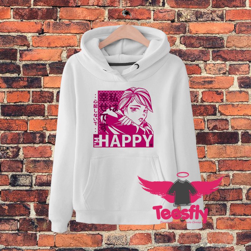 Cool Bipolar Anime Girl Hoodie