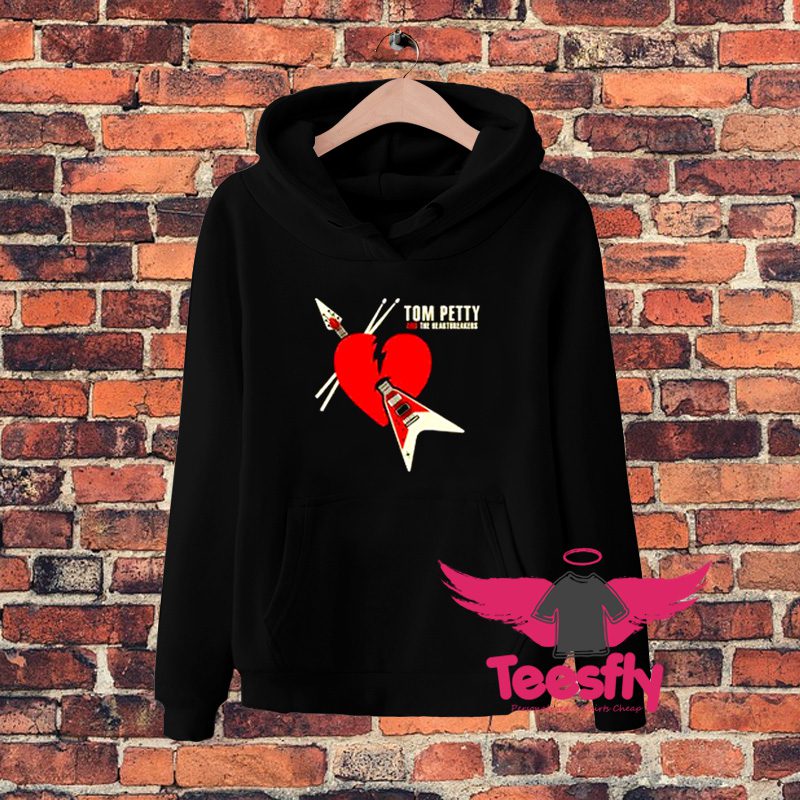 Cool Tom Petty And The Heartbreakers Logo Hoodie