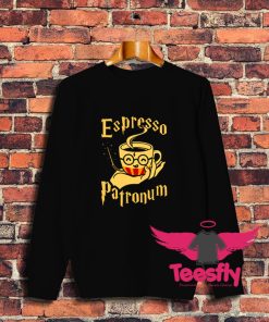 Espresso Patronum Harry Potter Sweatshirt On Sale