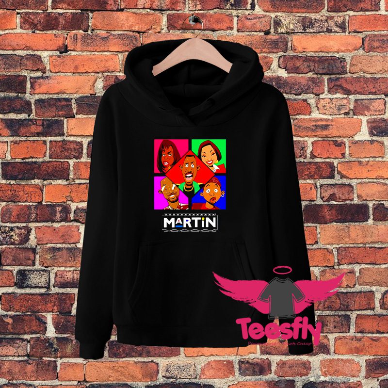 Funny Martin Tv Show Cartoon Cast Hoodie
