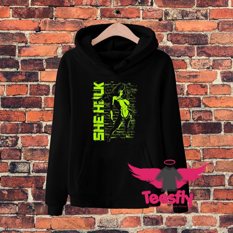 Funny She Hulk Bricks Hoodie