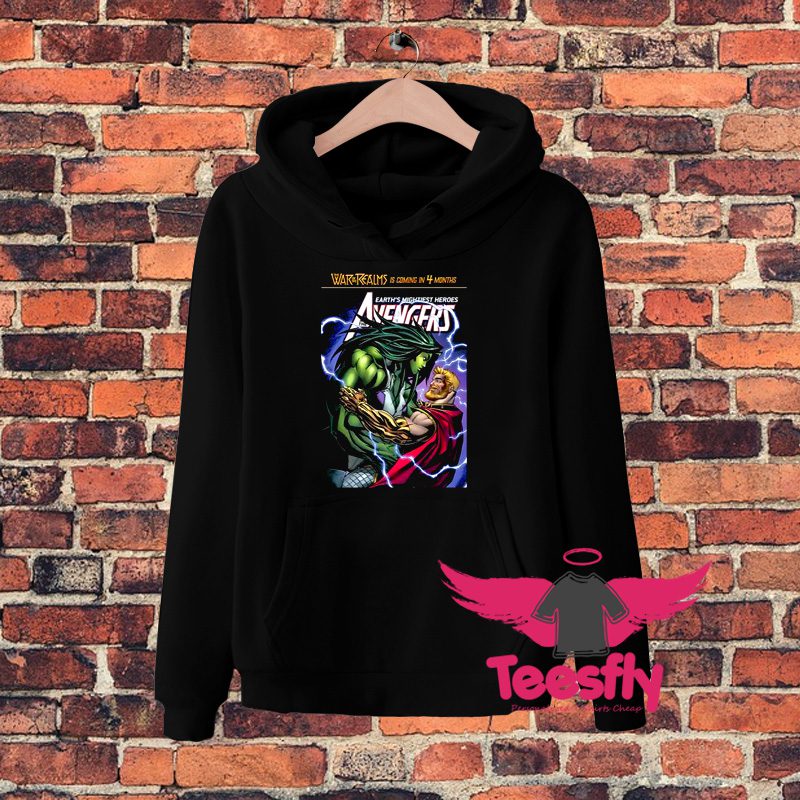 Marvel She Hulk And Thor Date Comics Hoodie On Sale