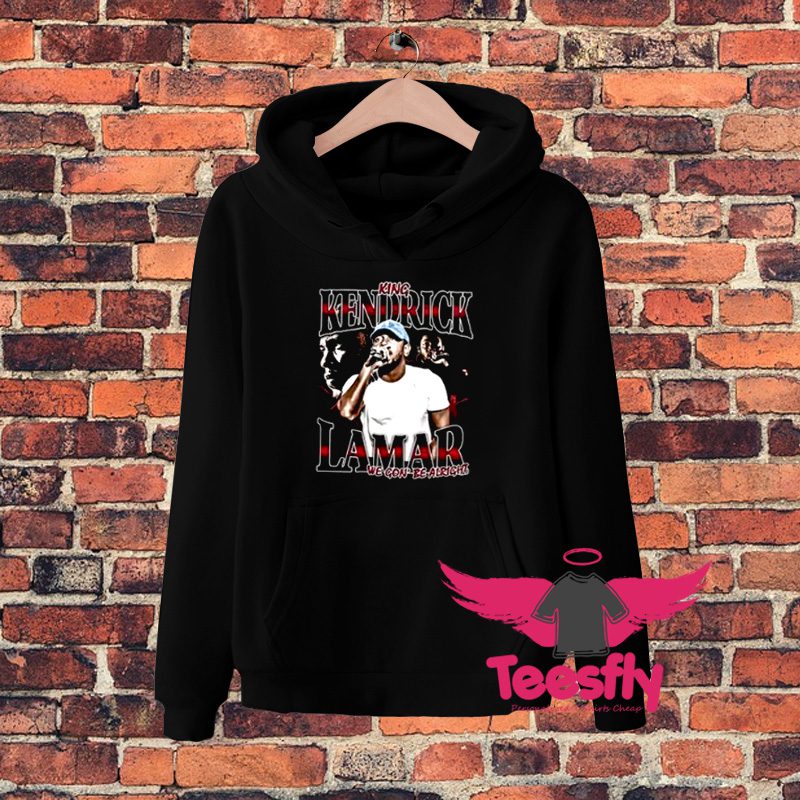 Retro King Kendrick Lamar Rapper Hoodie On Sale