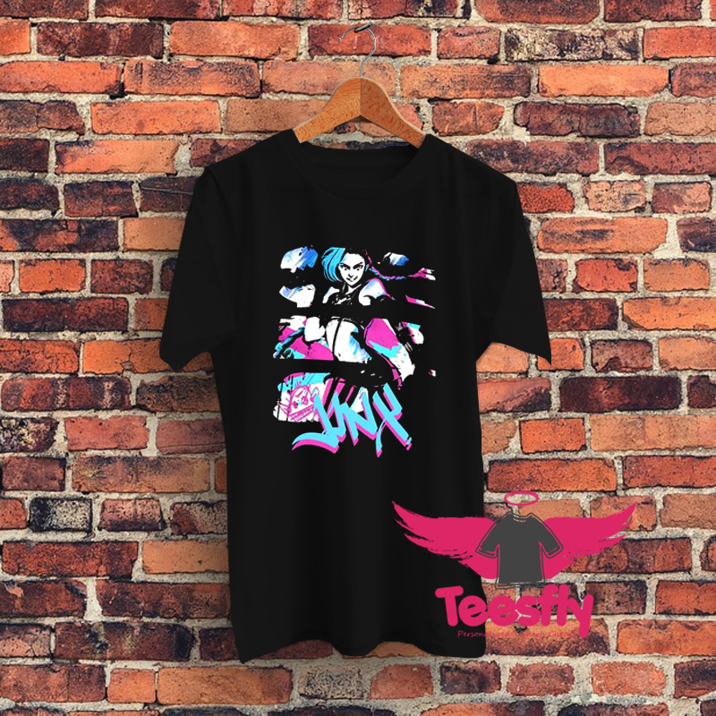 Vintage Arcane Jinx On Neon Effect T Shirt - Teesfly.com