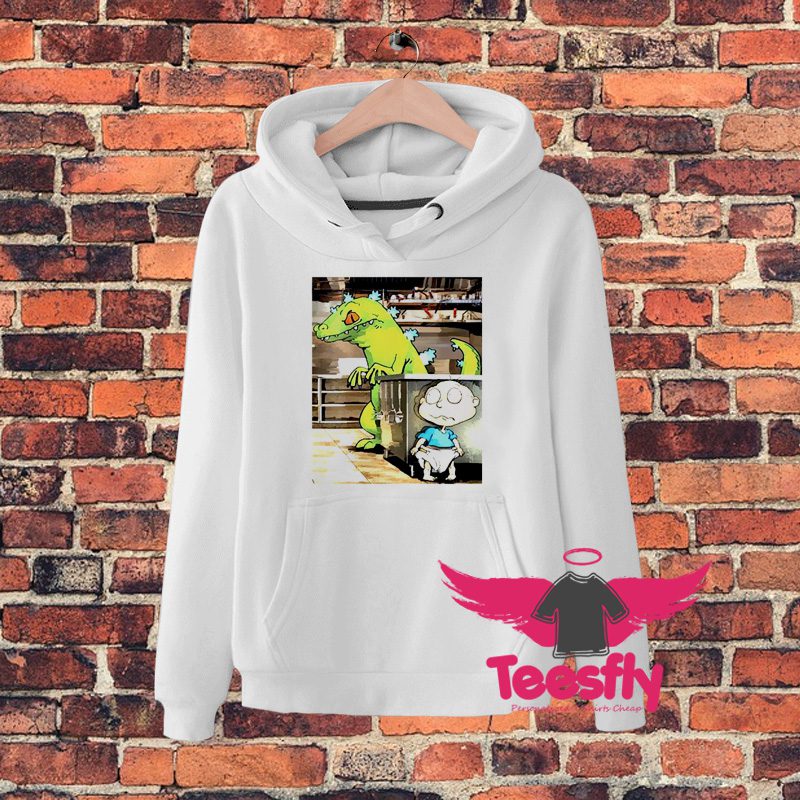 Vintage Reptar And Tommy Nickelodeon Hoodie