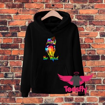 Aborigines With Bear Be Kind Funny Hoodie