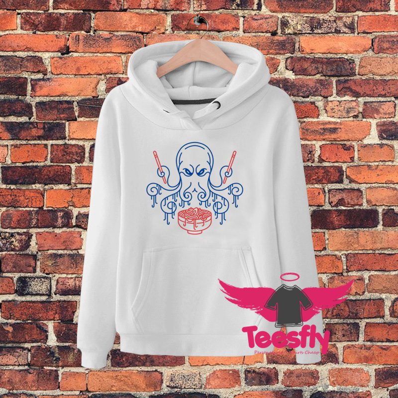 Cheap Ramen Octopus 1 Hoodie