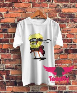 Cute Spongebob Naruto Hokage T Shirt