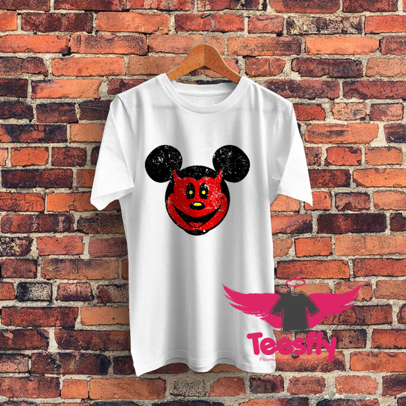 Devil Mickey Cartoon Halloween T Shirt