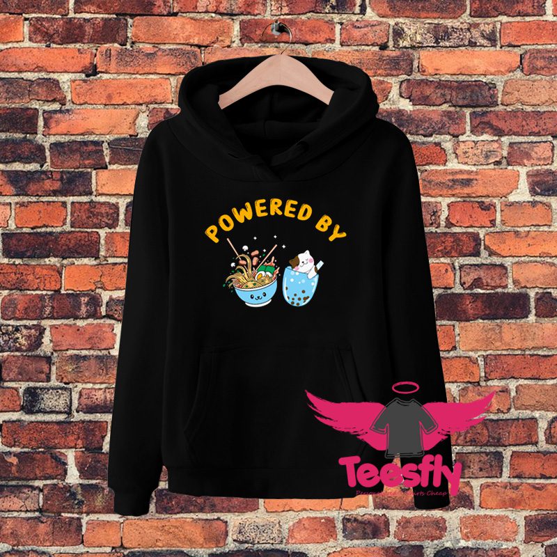 Powered By Ramen Food Hoodie