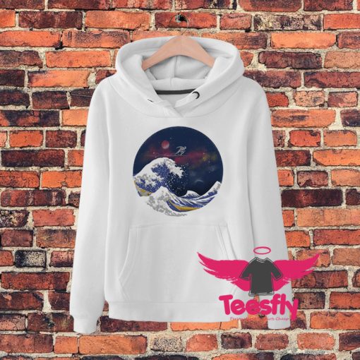 Surfing The Great Wave Hoodie