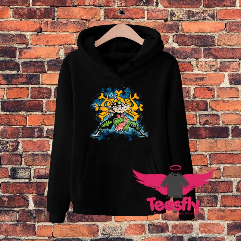 Vintage Zoro Samurai King Hoodie