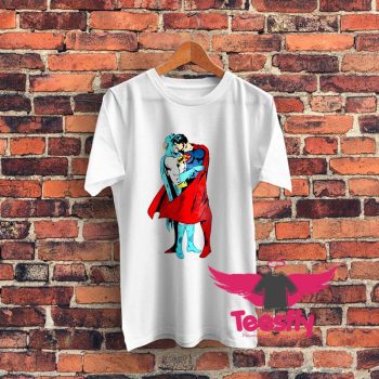 Batman Superman Kiss Gay T Shirt