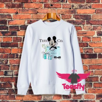 Cute Tiffany Co Mickey Mouse Sweatshirt
