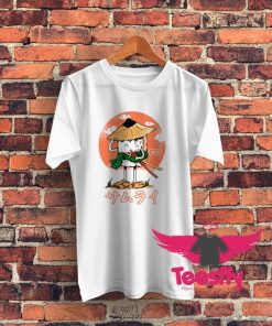 New Sushi Samurai With Two Swords T Shirt
