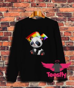 Panda Bear Gay Lesbian Sweatshirt