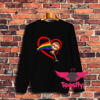Sloth Gay Lesbian Sweatshirt
