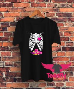 Funny Skeleton Rib Cage Candy T Shirt
