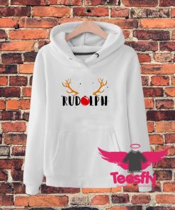 Rudolph Red Nose Reindeer Hoodie