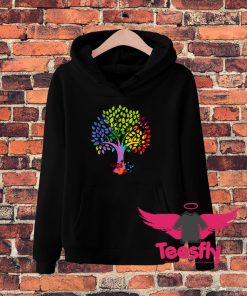 The Tree Of Life Multicolored Hoodie