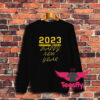 Vintage Hello 2023 Happy New Year 2023 Sweatshirt