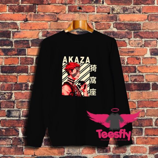 Anime Demon Slayer Akaza Sweatshirt