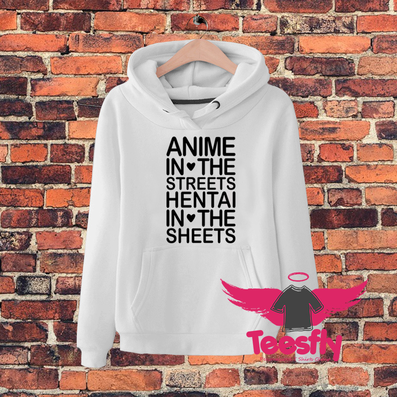 Anime In Streets Hentai Hoodie