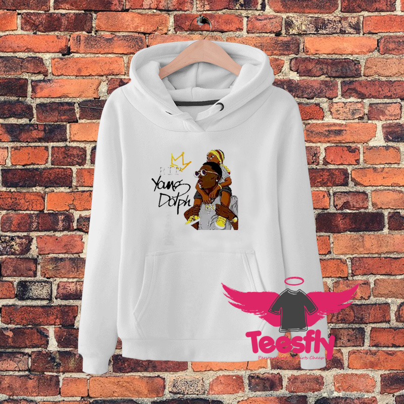 Cartoon Young Dolph Hoodie