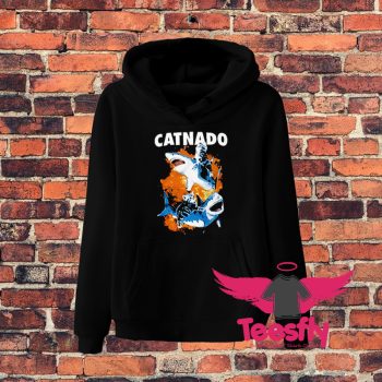 Catnado Shark Logo Hoodie