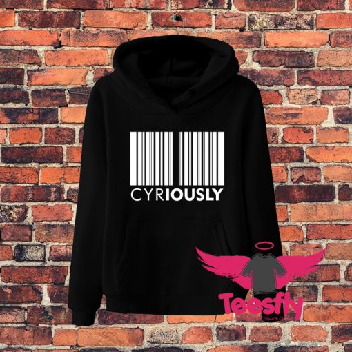 Cyriously Quote Bar Code Hoodie