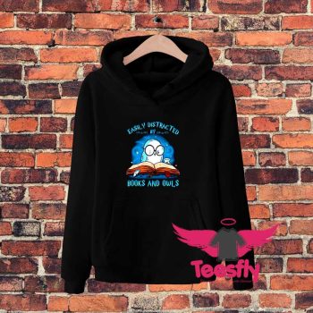 Harry Potter Books and Owls Are Reading Hoodie