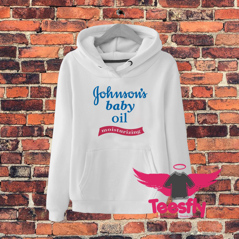 Johnsons Baby Oil Logo Hoodie