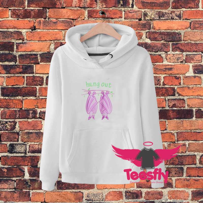Lets Hang Out Pastel Goth Valentines Day Hoodie