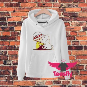 One Piece Young Law And Bepo Hoodie