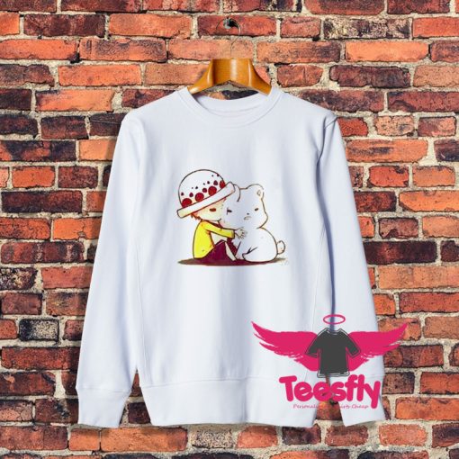 One Piece Young Law And Bepo Sweatshirt