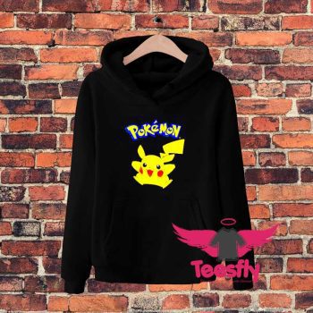 Pokemon Pikachu Nintendo Charcoal Hoodie