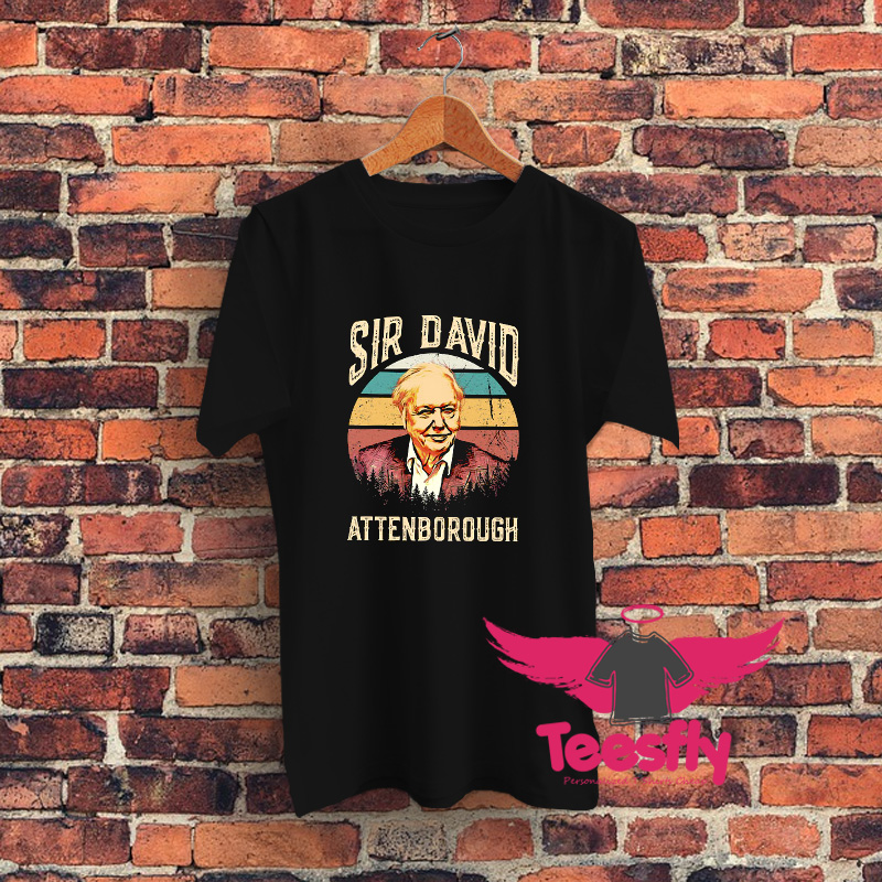 Sir David Attenborough Sun T Shirt