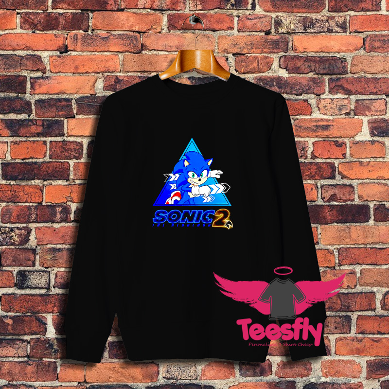 Cheap Sonic 2 Sonic Running Movies Sweatshirt