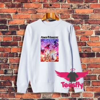 Power Rangers Battle Poster Sweatshirt