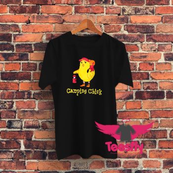 Camping Chick Funny T Shirt
