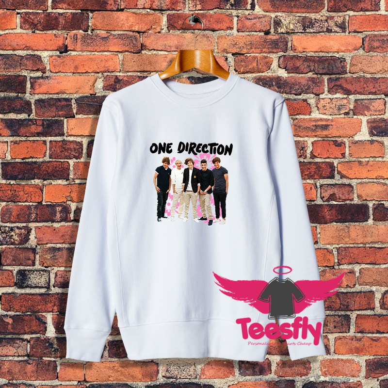 One Direction Flowers Sweatshirt