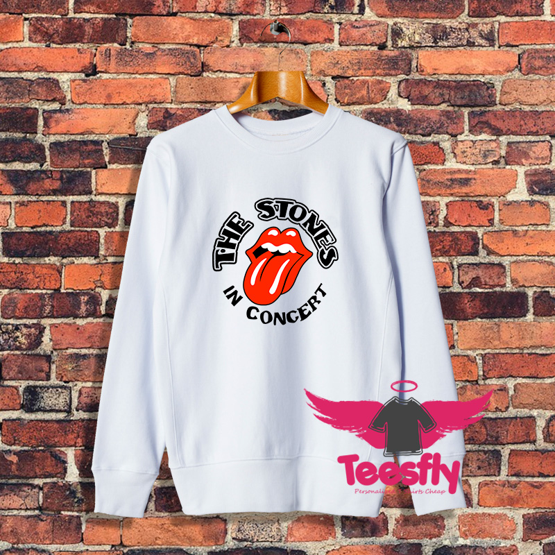 The Rolling Stones Faded Concert Sweatshirt